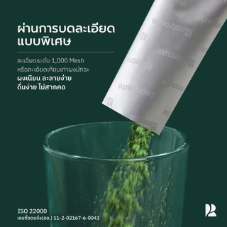 Rootroute | ผงต้นอ่อนข้าวบาร์เลย์ Barley Leaf Powder ผงต้นอ่อน 100% ผงละเอียด ไม่สากคอ [ผ่านอย.และมาตรฐาน ISO22000]