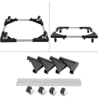 ฐานรองเครื่องซักผ้า,ตู้เย็น เอนกประสงค์ แข็งแรงรับน้ำหนักได้ ถึง138kg. Multifunctional Movable Type