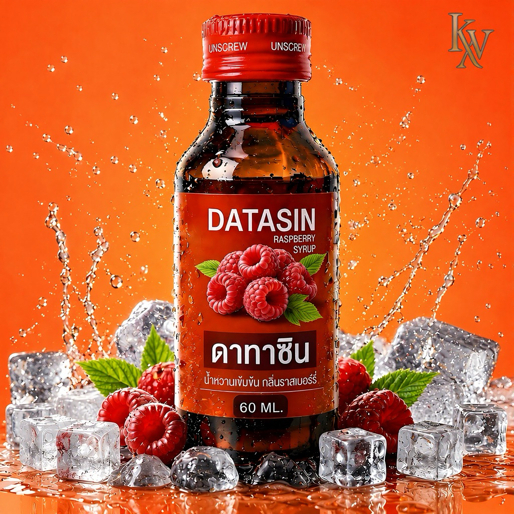 [แพ็ค x 10 ขวด] ฝาแดง น้ำหวานเข้มข้น 60 ml. ส่งด่วน
