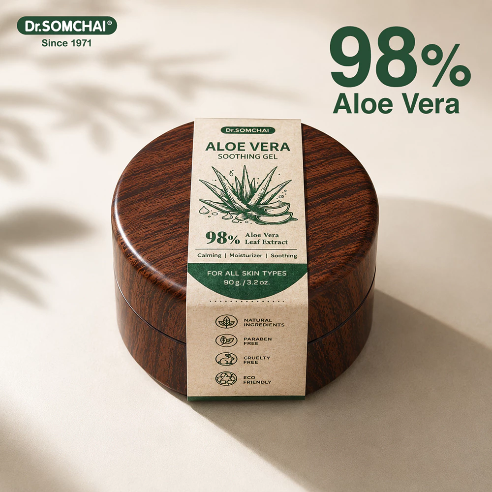 ดร.สมชาย อโลเวร่า เจล เจลบำรุงผิวที่มีว่านหางจระเข้ออร์แกนิค Dr.Somchai Aloevera Gel