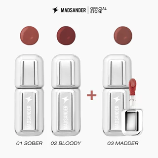 (ซื้อ 2 แถม 1) Madsander Dewy Glow Lip Tint (#03 Madder)