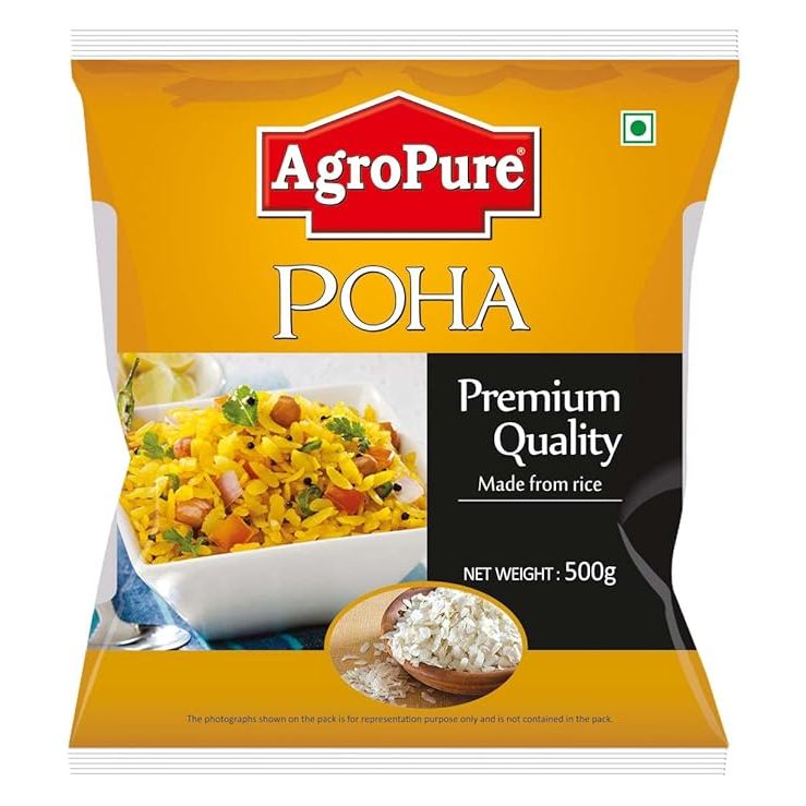 AGROPURE POHA 500G // ข้าวเม่าอินเดีย