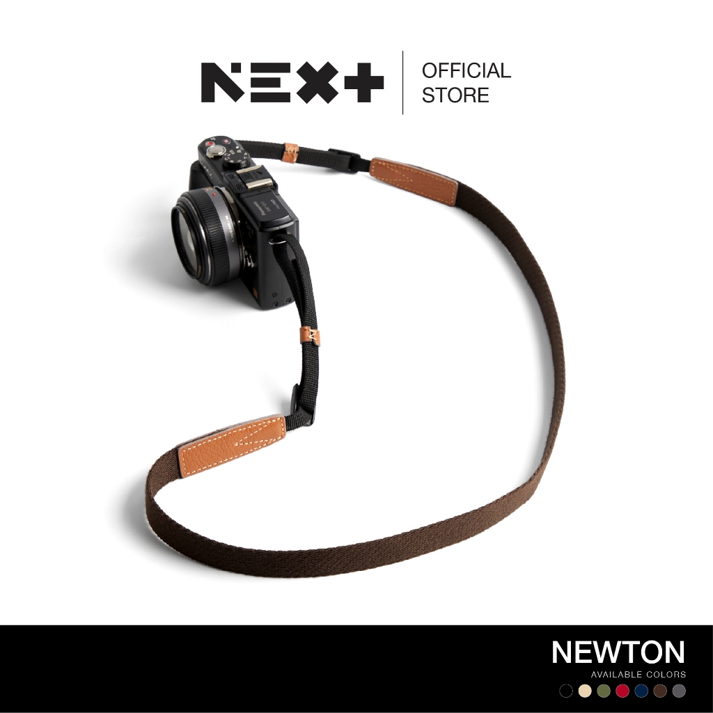 สายคล้องกล้องแบบผ้า สายสะพายกล้อง ปลายไนลอน ปรับความยาวได้ Next Photographic รุ่น NEWTON