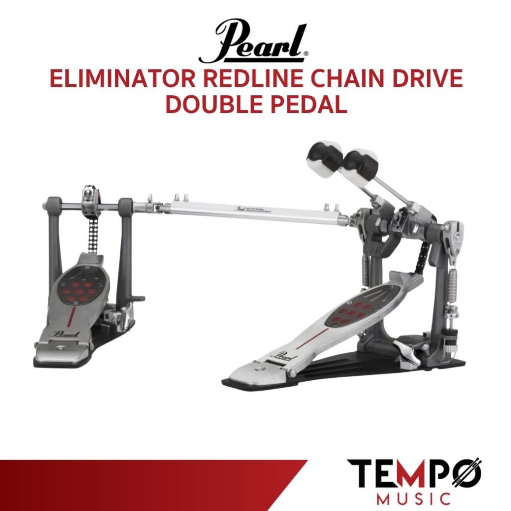 กระเดื่องคู่ Pearl Eliminator Redline แถมกระเป๋า