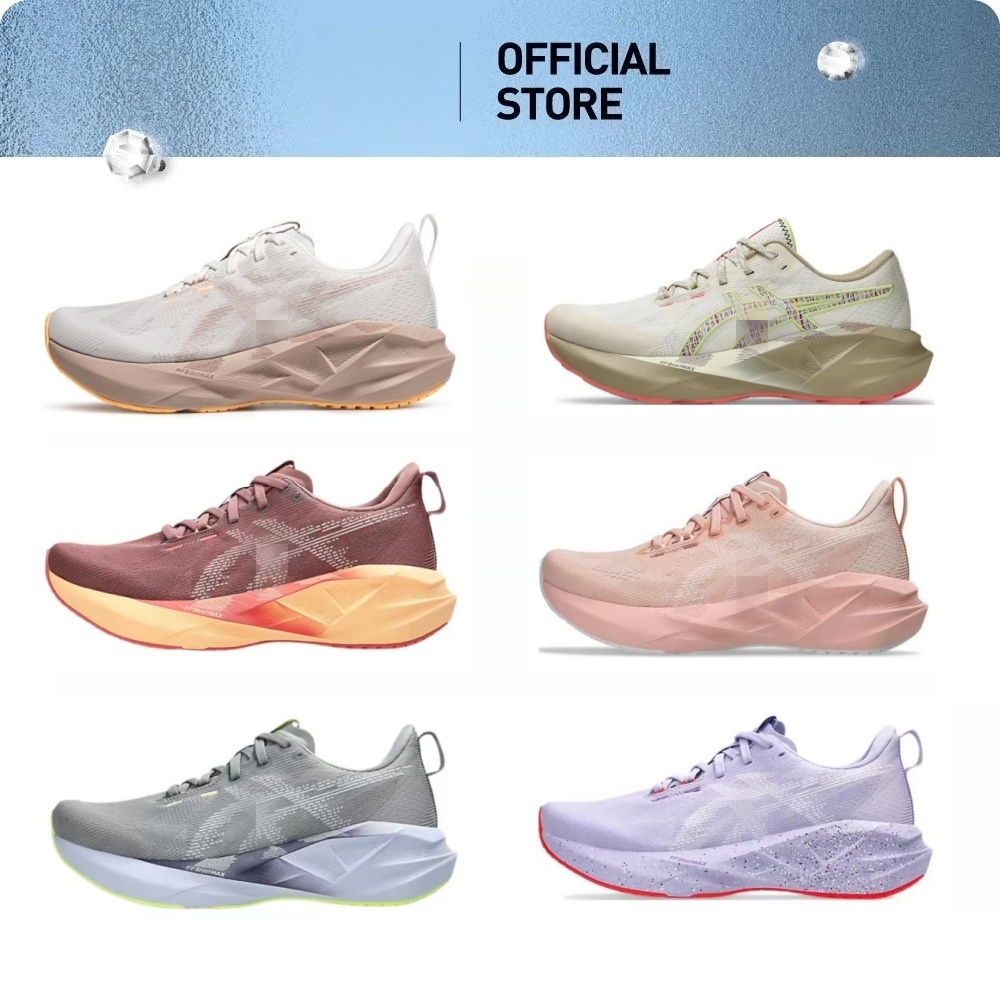 รองเท้าวิ่งยอดนิยม A/SICS NOVABLAST/5 ทันสมัย ใส่สบาย ทนทาน ระบายอากาศได้ดี สินค้านำเข้าจากต่างประเทศ สตรี