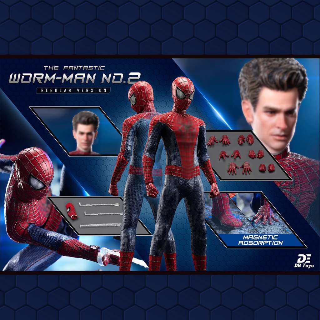 DB Toys 1/12 : THE FANTASTIC WORM-MAN 2- Regular Edition