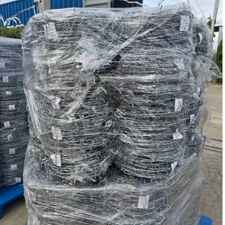 ลวดหนาม ยาว60-200เมตร หนา 1.2mm/1.4mm/1.7mm/2mm/2.35mm ลวดหนามชุบกัลวาไนซ์ร้อน ทนสนิม รั้วทหาร รั้วบ้าน