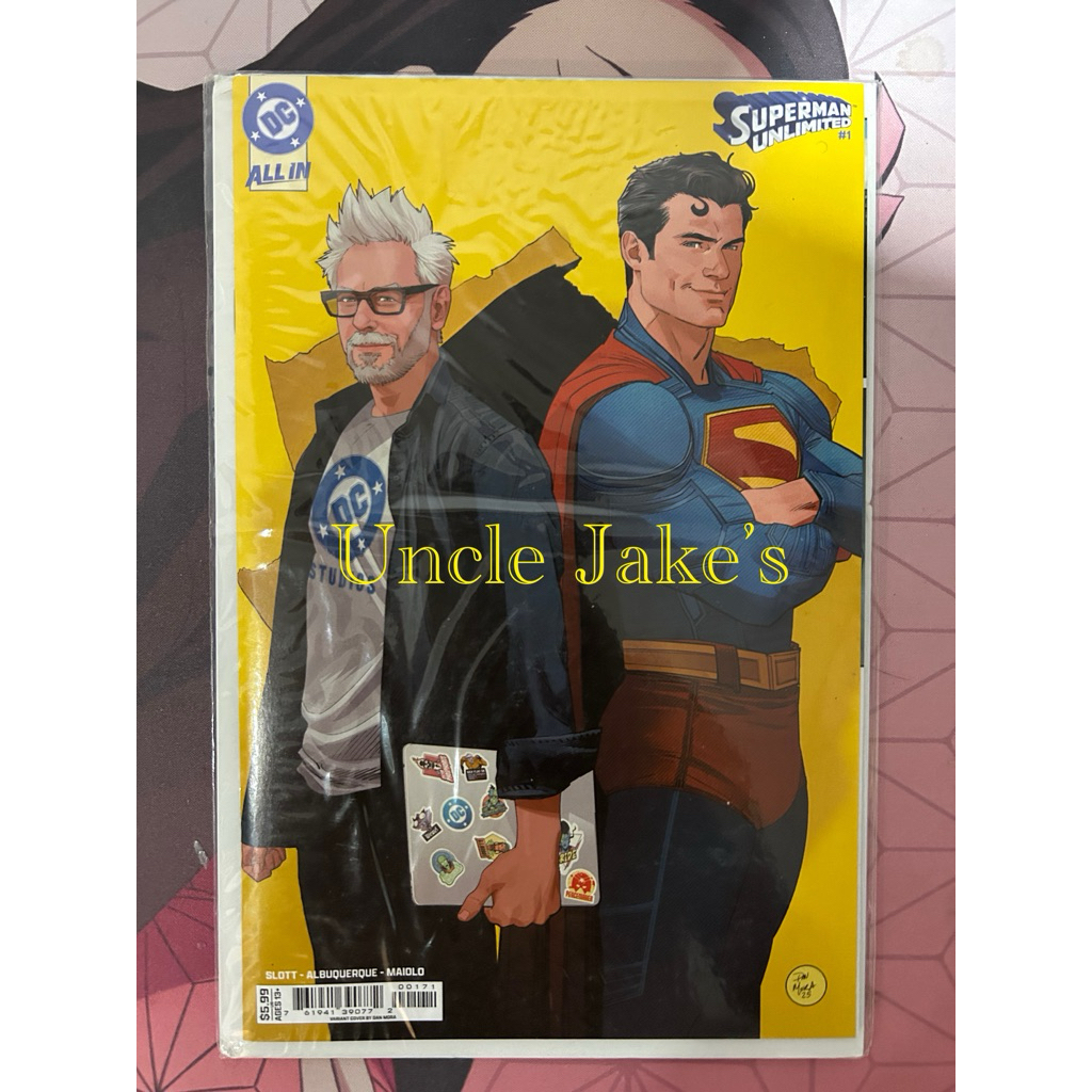 [DC Comics] 2025 Superman Unlimited #1 (DAN MORA, JAMES GUNN VARIANT)(First Print)