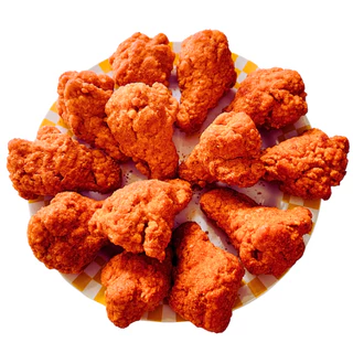 <สั่งในไลฟ์ลด50%>ไก่วิงซ์แซ่บ 1 kg 12-14ชิ้นใหญ่ **เข้าหม้อทอดก่อนทาน <จัดส่งเป็นพัสดุรอของ1-2วัน> แซ่บถึงใจ