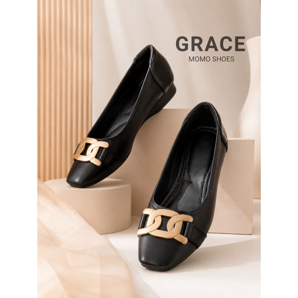 GRACE รองเท้าคัทชูใส่ทำงาน รองเท้าเพื่อสุขภาพ