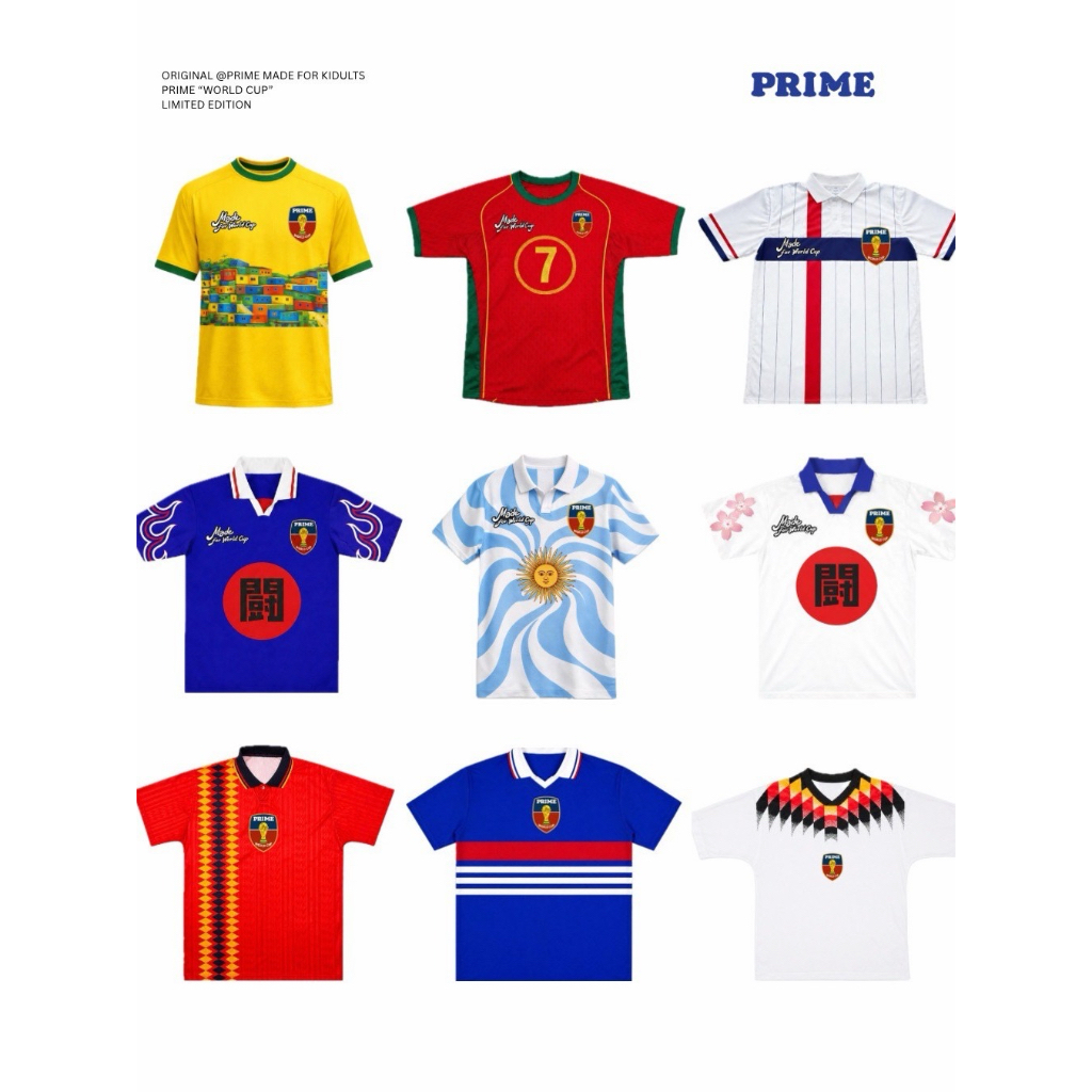 PRIME “WORLD CUP” PRE-ORDER LIMITED EDITION