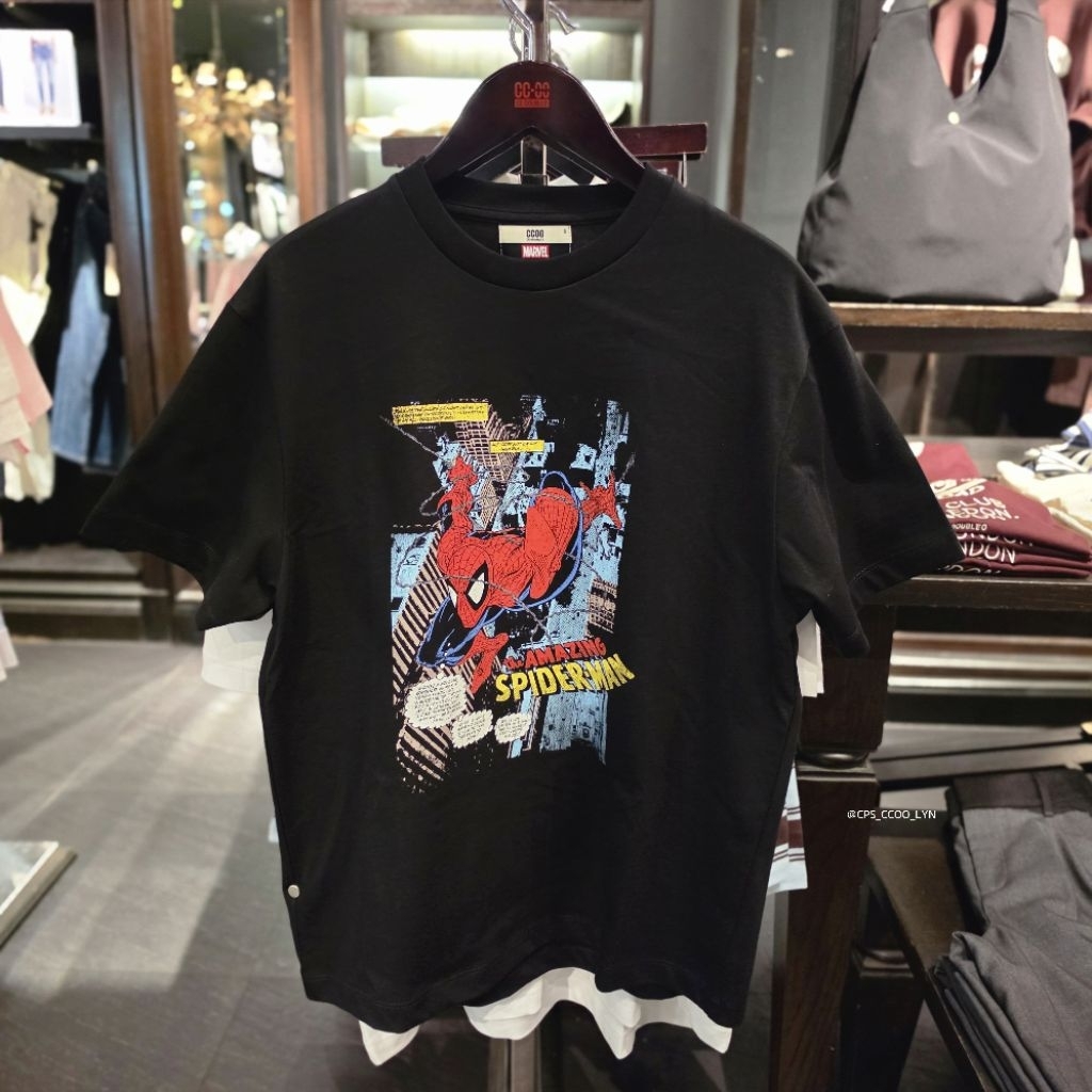 🛍 เสื้อยืด CC DOUBLE O CCOO ผู้ชาย คอลใหม่ล่าสุด ของแท้💯% จัดส่งพร้อมถุงShop