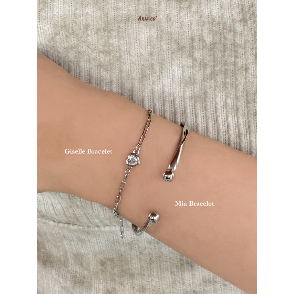 Giselle Bracelet (Silver) | Aria.co