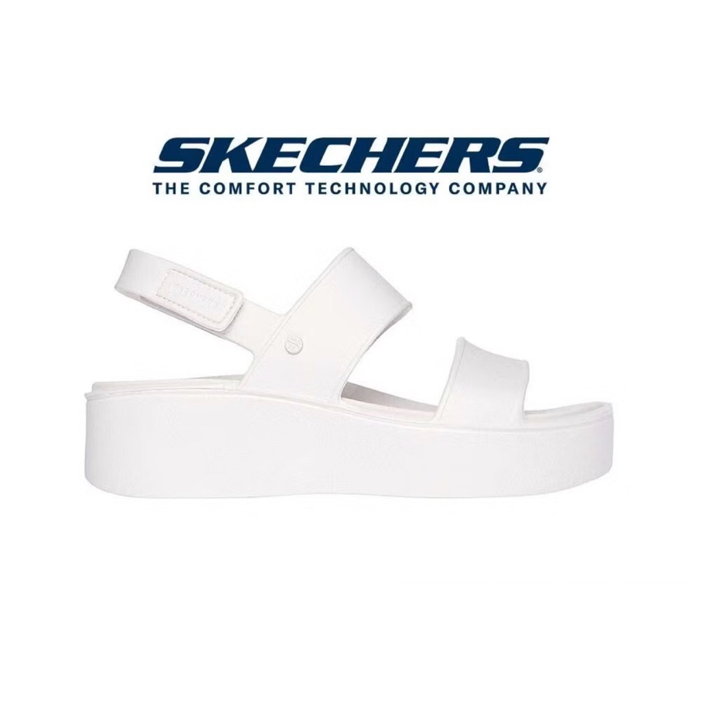 Skechers สเก็ตเชอร์ส รองเท้าแตะผู้หญิง Women Arch Fit Upbeat Foamies Shoes - 111257-WHT