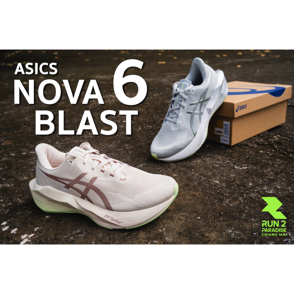ASICS Novablast 6 รองเท้าวิ่งผู้ชาย (MEN)