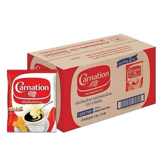 คาร์เนชั่น Carnation ครีมเทียมข้นหวาน นมข้นหวาน ถุงละ 2 kg ยกลังมี 8 ถุง สินค้าพร้อมส่ง