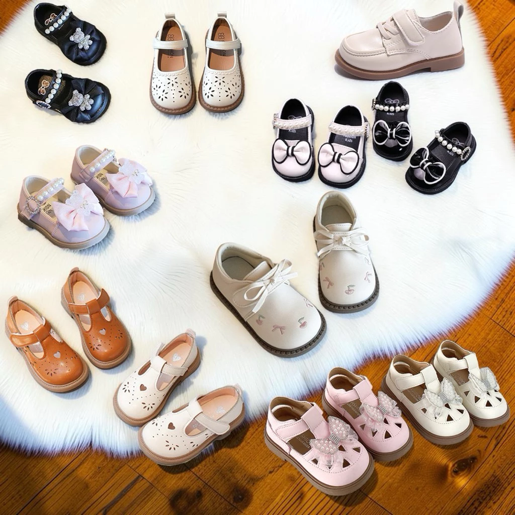 ++มีของพร้อมส่ง+รองเท้าเด็กหัดเดินเด็กผู้หญิง แบบน่ารักค่ะ