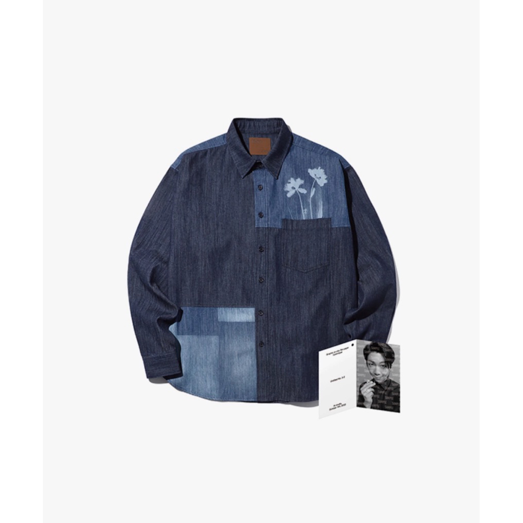 [BTS] RM Indigo Denim Shirt พร้อมส่ง🇹🇭ของแท้มือ1