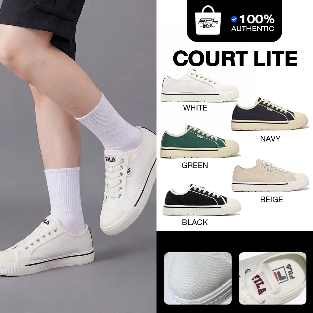 Fila Collection รองเท้าผ้าใบ UX Court Lite 1TM01781F-896 / 1TM01781F-320 / 1TM01781F-100 / 1TM01781F-920 / 1TM01781F-001