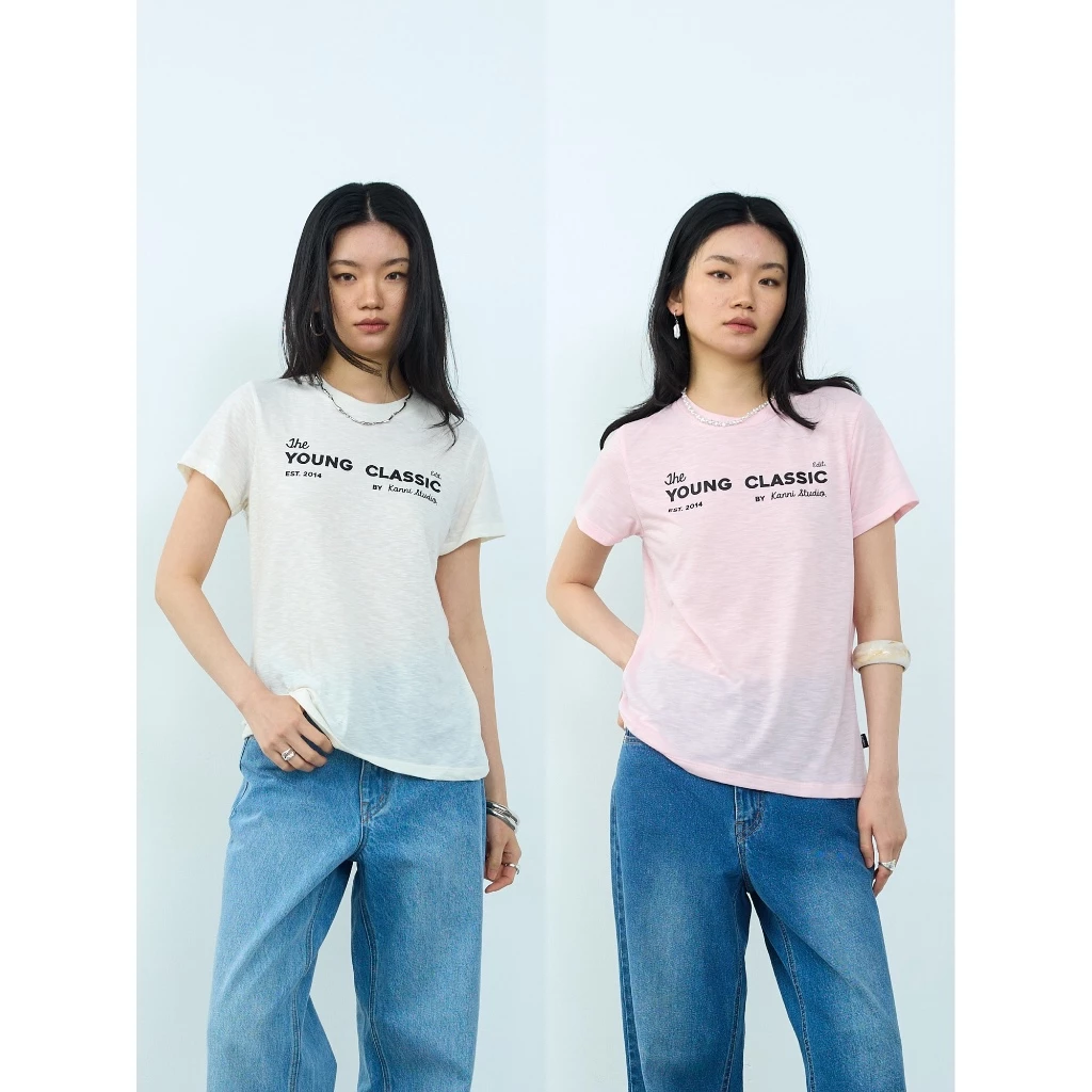 [PRE-ORDER] THE MINI DAY TO DAY T-SHIRT (พรีออเดอร์สี Vanilla จัดส่ง 31 ส.ค.)