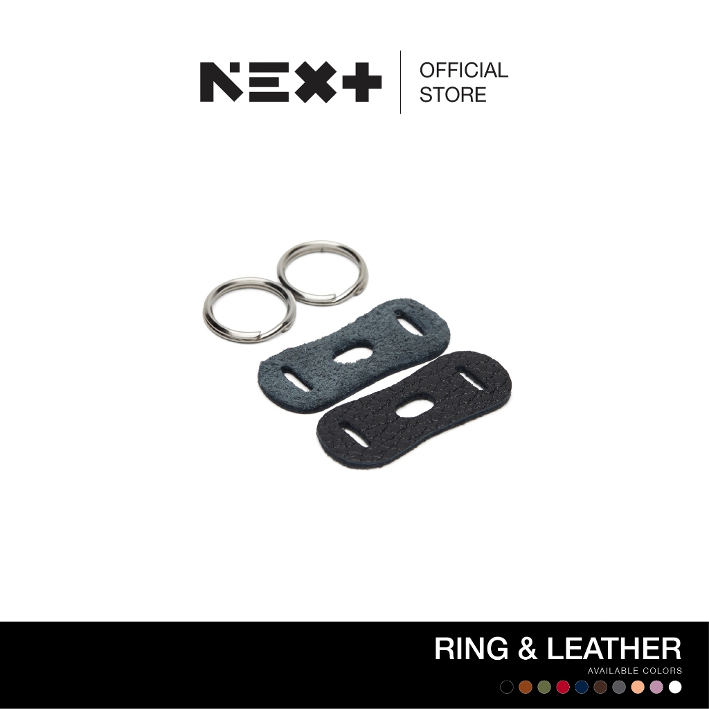 ตัวแปลงสายคล้องกล้อง ห่วงกล้อง หูกล้อง หนังแท้ รองห่วง RING + LEATHER For Camera Straps Next Photographic ห่วงกลมสแตนเลส