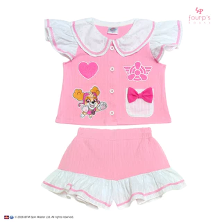 PAW PATROL : Skye (สกาย) ชุดเซ็ทเด็กหญิง เสื้อยืด + กางเกง ลิขสิทธิ์แท้ [PTNXI3026]