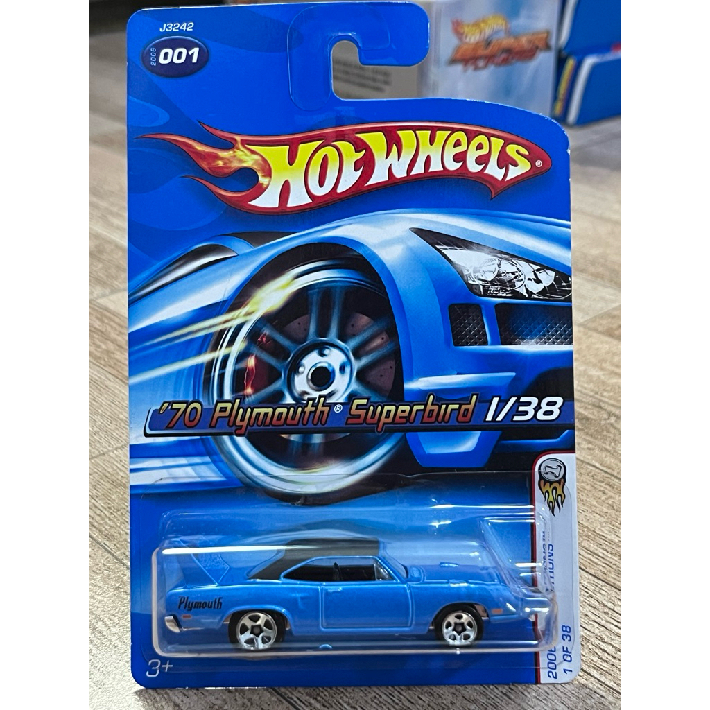 Hot Wheels รุ่น '70 Plymouth Superbird ปี 2006 ‼️แพคไม่คม