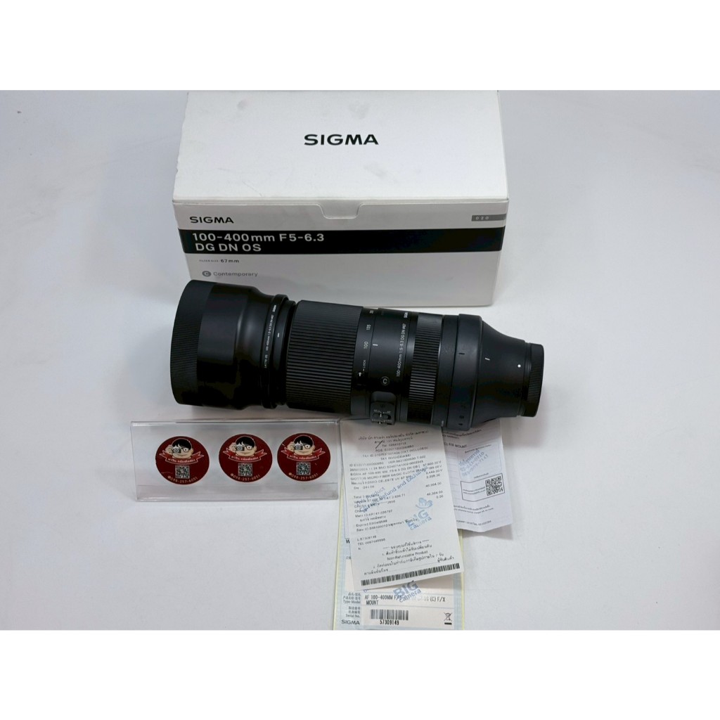SIGMA 100-400mm f/5-6.3 DG DN OS เมาส์  fuji X อดีตประกันศูนย์