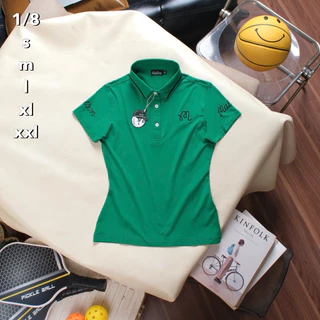 เสื้อยืดผู้หญิงแขนสั้นมีรายสีลายใสงาน เกรด A รุ่นมาใหม่สีมาใหม่