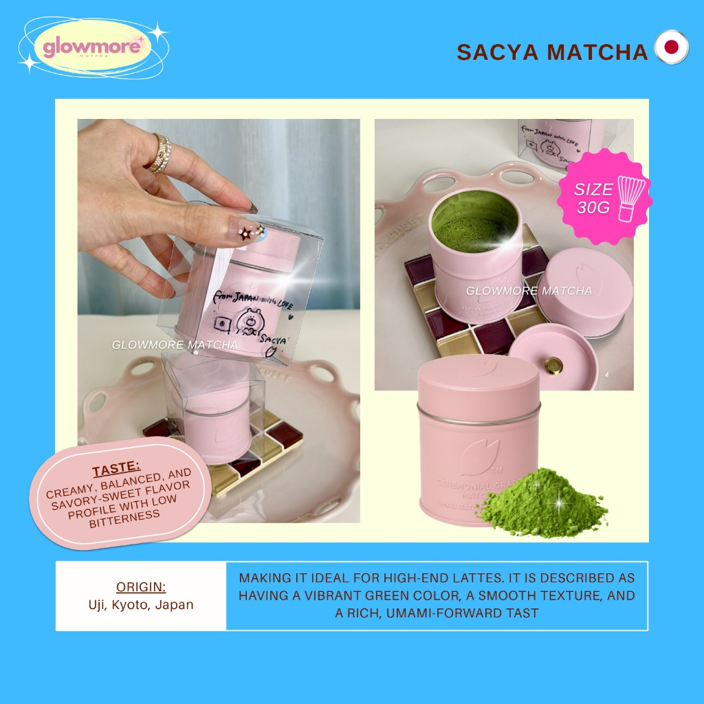 [พร้อมส่ง] SACYA Tokyo - Matcha  30g