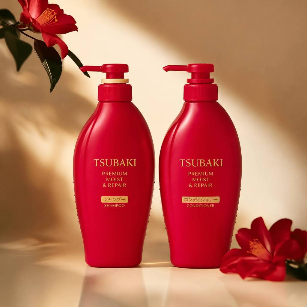 แชมพูและครีมนวดผม Premium Moist & Repair 450 มล.สูตรมอบความชุ่มชื่นให้เส้นผม จากผมแห้งเสียชี้ฟูกลับนุ่มสวย