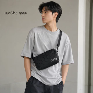 กระเป๋าคาดเอวผู้ชาย MIVVER กระเป๋าคาดอก กระเป๋าสะพายข้าง ดีไซน์มินิมอล กันน้ำ น้ำหนักเบา ความจุเยอะ ใช้งานได้ทุกวัน