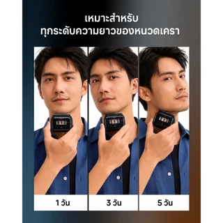 [New Arrival]Laifen Shaver P3 เครื่องโกนหนวดไฟฟ้า กันน้ำ IPX7 น้ำหนักเบา เหมาะสำหรับเดินทาง
