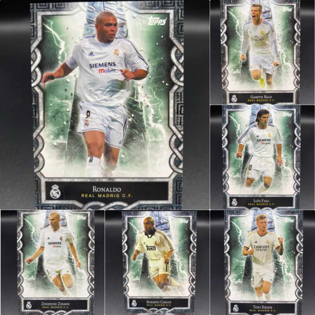 การ์ดฟุตบอล ⚽️ Ronaldo Nazário | 2024-25 Topps Real Madrid Monoliths