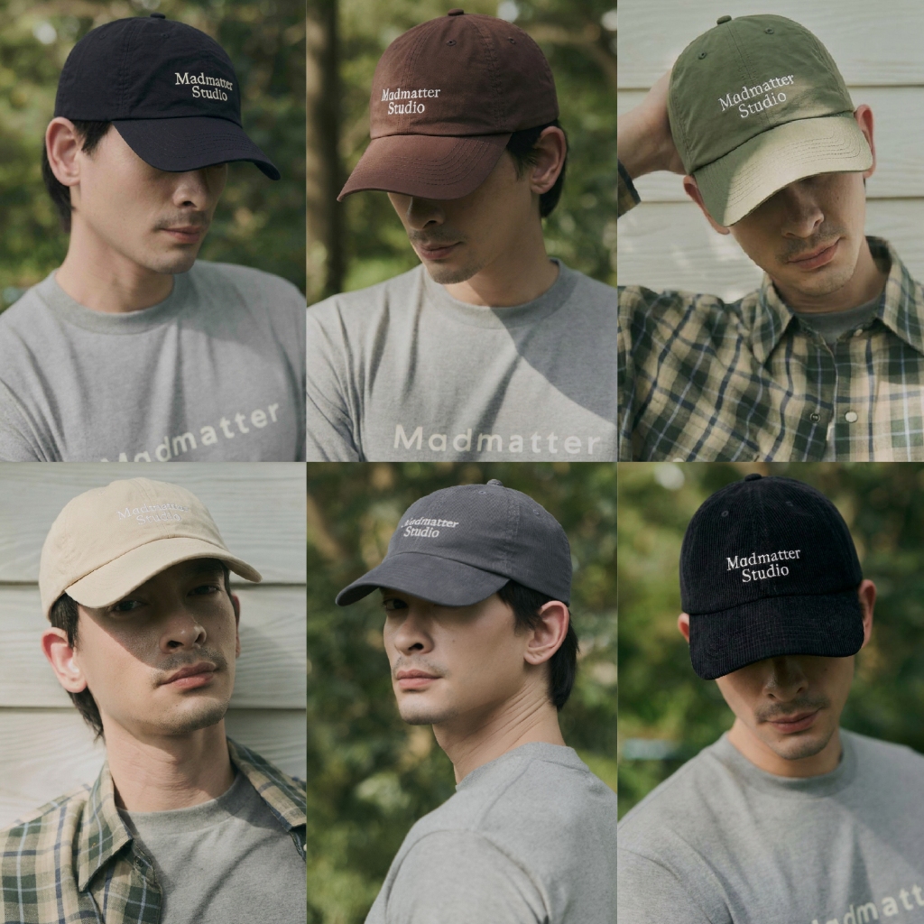 Madmatter - Serif Logo Cap หมวกโลโก้ปัก