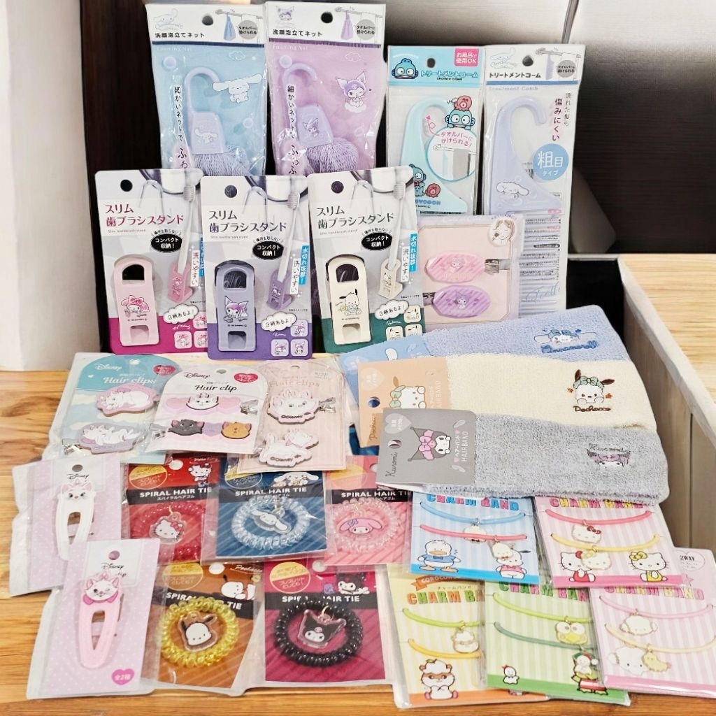 พร้อมส่งในไทย Sanrioคาดผมและที่ตีฟองโฟม