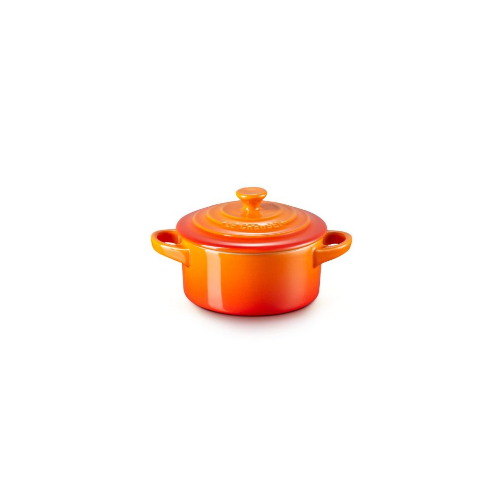 ถ้วยเซรามิค มีฝาปิด ขนาด10cm เกรดB CLASSIC 10CM MINI ROUND COCOTTE (B-GRADE)