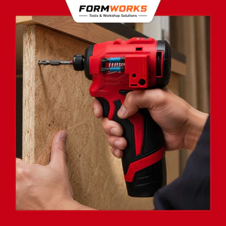FORMWORKS อุปกรณ์เสริม สำหรับเก็บดอกไขควง Drill Bit Holder ใช้ได้กับ Milwaukee M12 มีแม่เหล็ก
