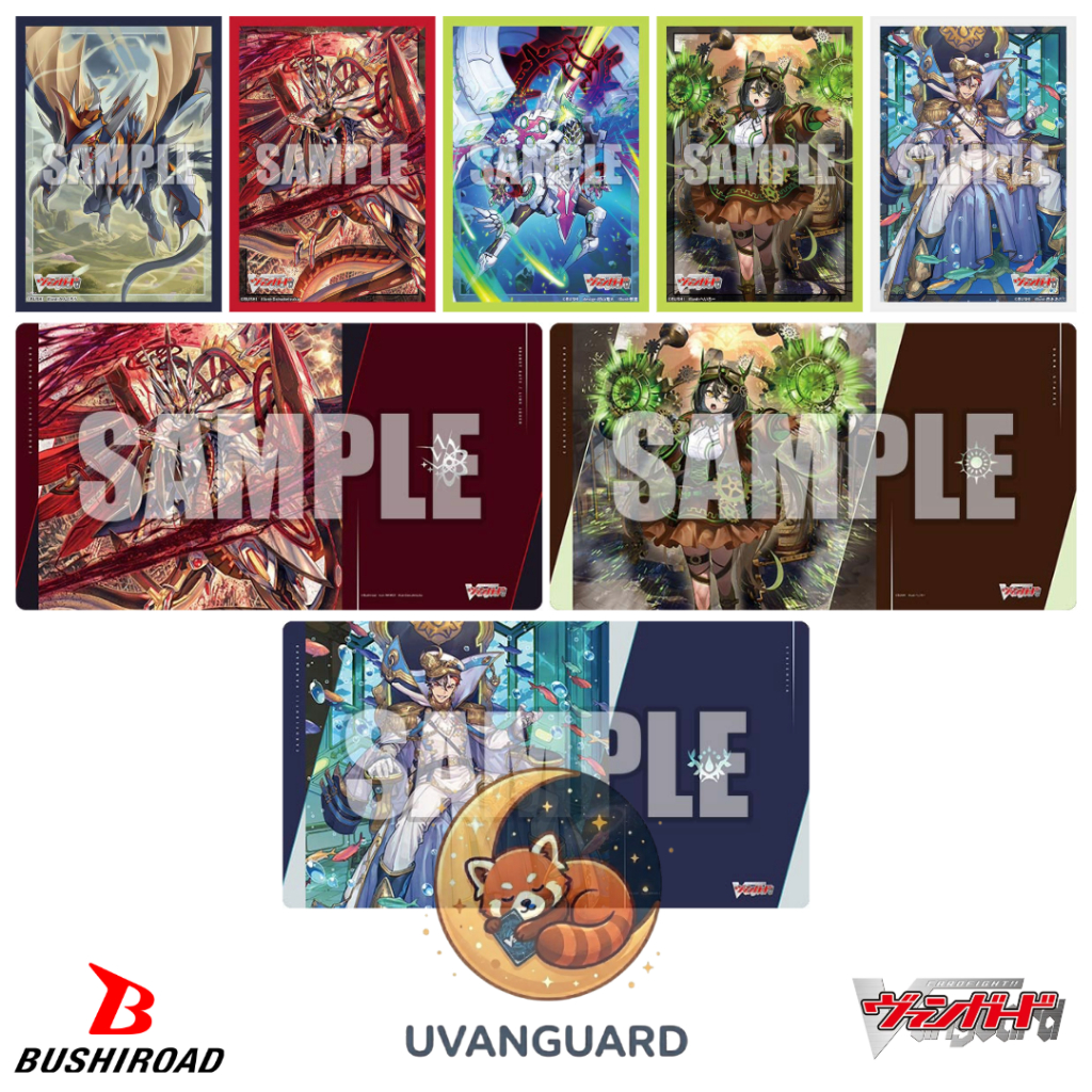 Bushiroad Sleeve Mini & Rubber Mat V2 Cardfight!! Vanguard : Wirbel König, Chaos Breaker, Maelstrom, Artisaria, Welstra