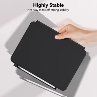 GOOJODOQ เคส พร้อมช่องเก็บปากกาสไตลัสแบบยึดด้วยแม่เหล็ก สำหรับติดตั้งระหว่าง iPad กับเคสคีย์บอร์ด