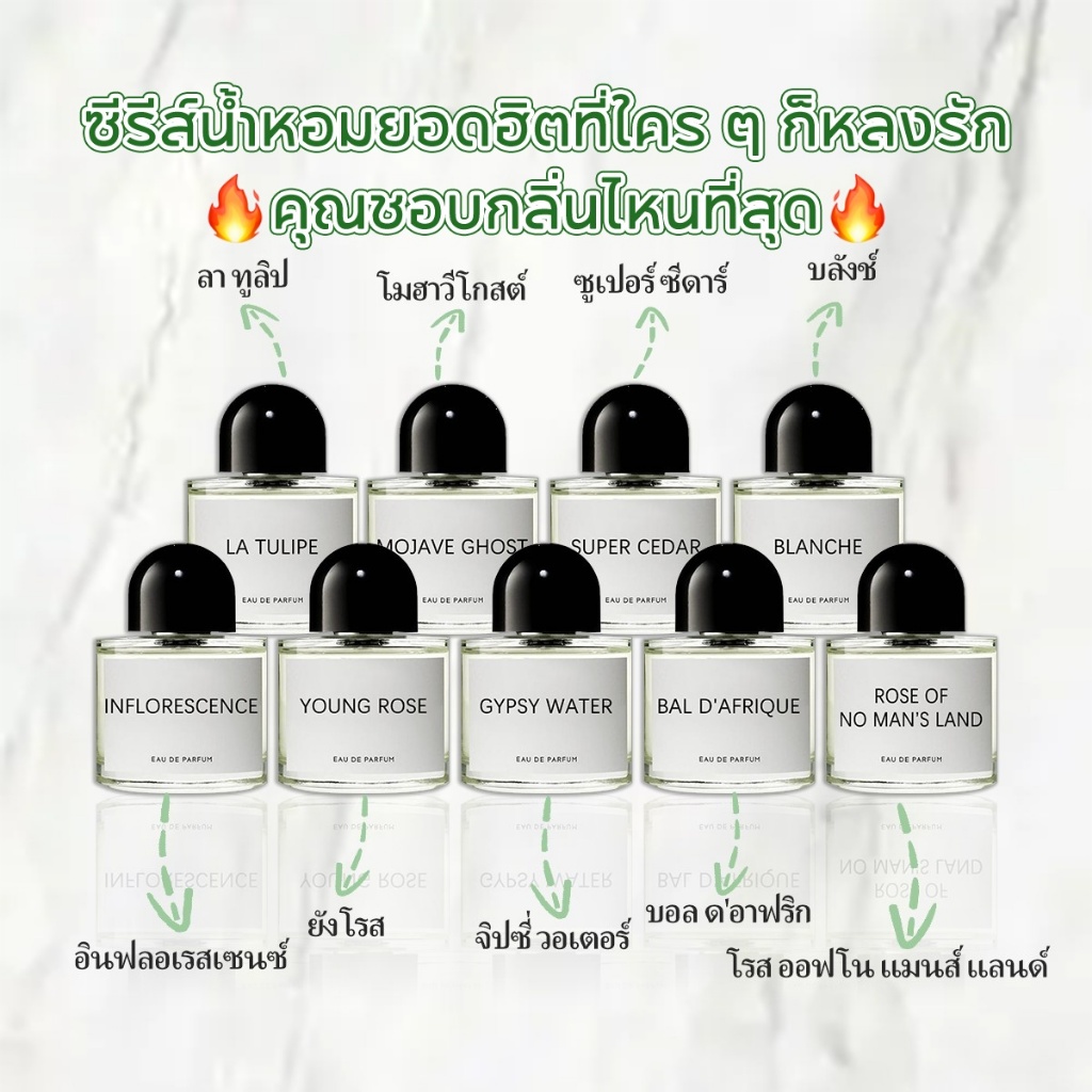 【 สปอตของแท้ 】Mojave Ghost & Blanche & Young Rose EDP 2ml/5ml/10ml น้ําหอม unisex