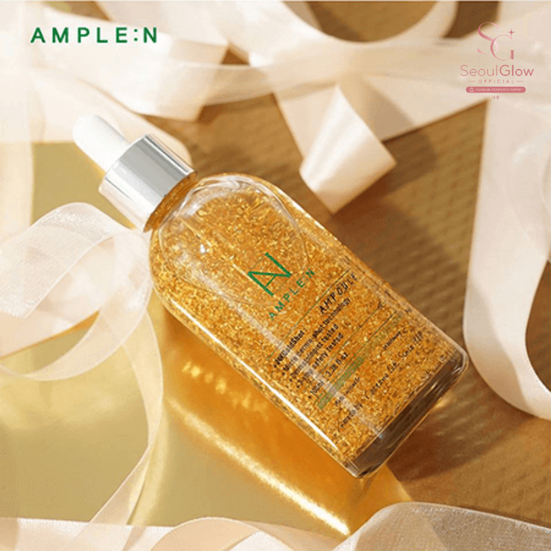 AMPLE N-24K Gold Shot Ampoule/100ML ลดราคาพิเศษ ของแท้100%