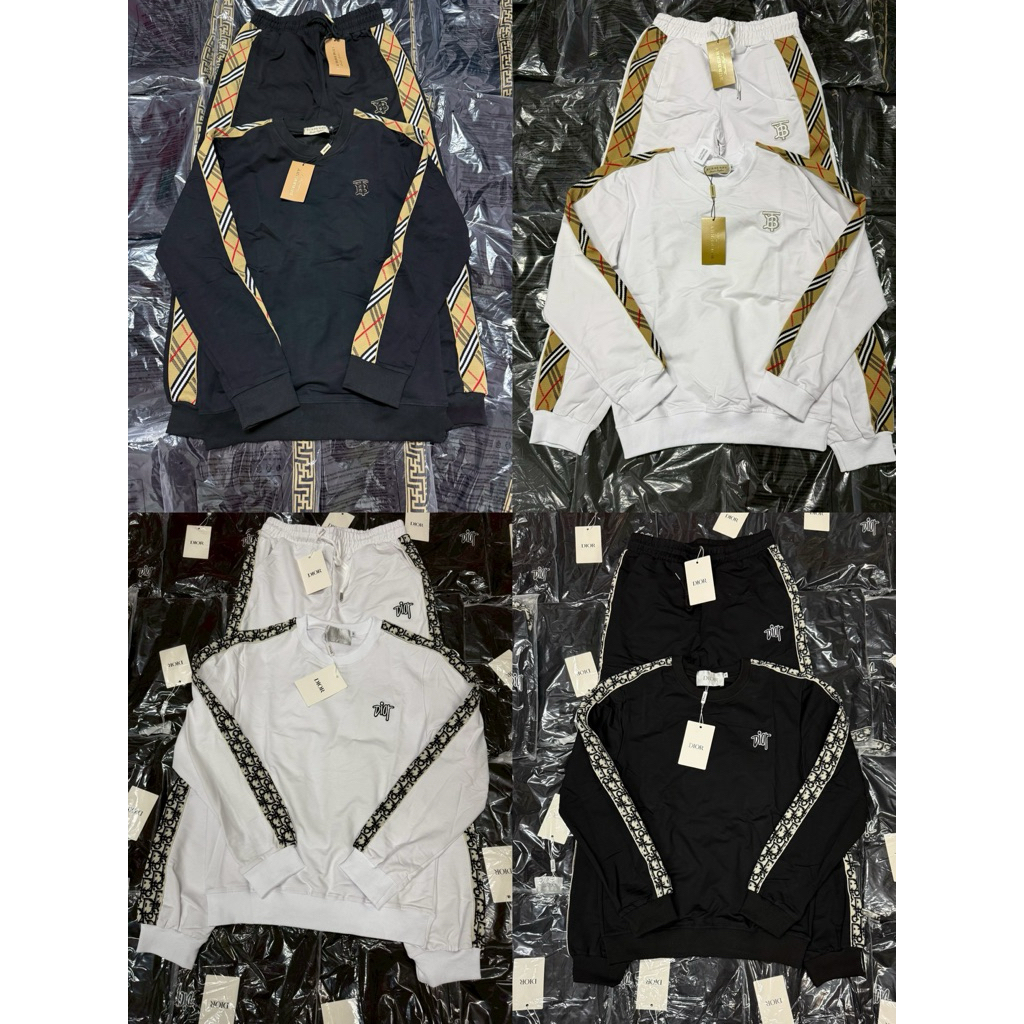 ชุดเช็ทกางเกงขายาว-เสื้อแขนยาว Size M L XL 2XL 3XL