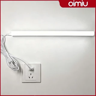 OIMIU หลอดไฟ LED T5 ไฟพกพาLight Tubes โคมไฟอ่านหนังสือ หลอดประหยัดไฟ +พร้อมสวิตซ์สาย ห้องชุด