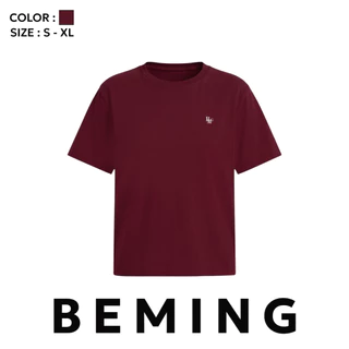 Bemingtop1076(S-XL)-BMG Pure Form Tee - เสื้อยืดคอกลมทรงสวย ใส่ได้ทุกวัน