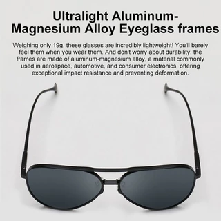 Xiaomi Mijia Pilot Sunglasses แว่นกันแดดโพลาไรซ์ ป้องกันรังสี UV แฟชั่น ใช้ขับรถ ทั้งผู้ชายผู้หญิง