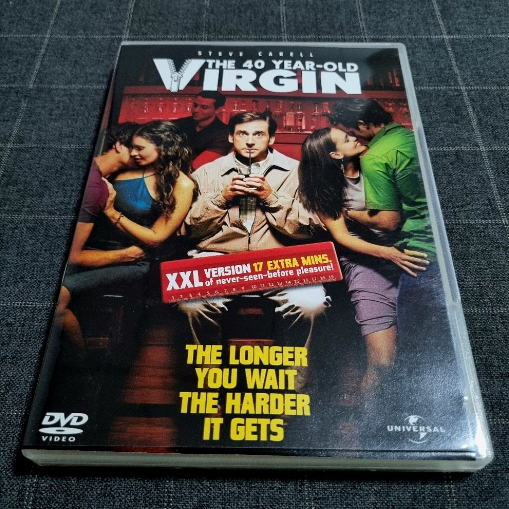 DVD ภาพยนตร์คอมเมดี้โรแมนติกสุดฮา "The 40-Year-Old Virgin / 40 ปี โอ้ว! ยังจิ้น" (2005)