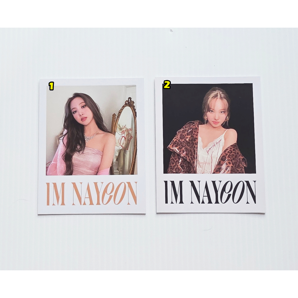 การ์ด โพลา ของแท้จาก CD อัลบั้ม NAYEON ( TWICE ) - IM NAYEON Album ของแท้ พร้อมส่ง Kpop Card ทไวซ์ P