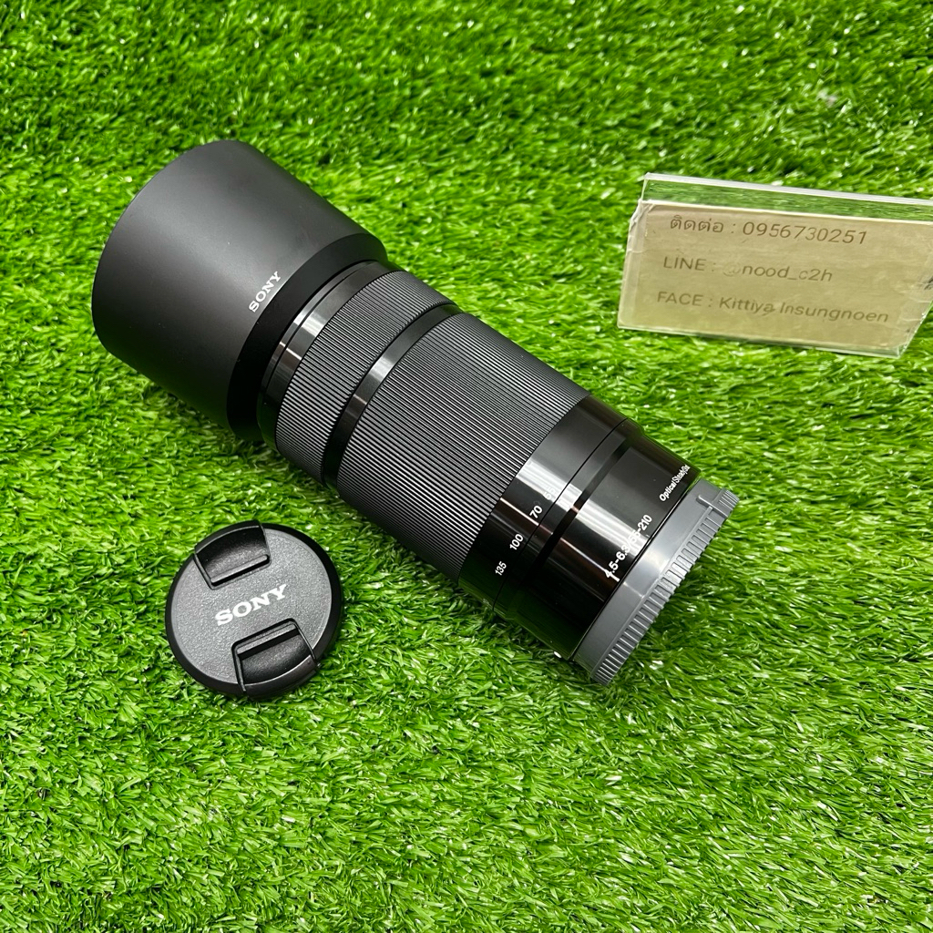 เลนส์ Sony E 55-210mm F4.5-6.3 หมดประกัน สภาพดี