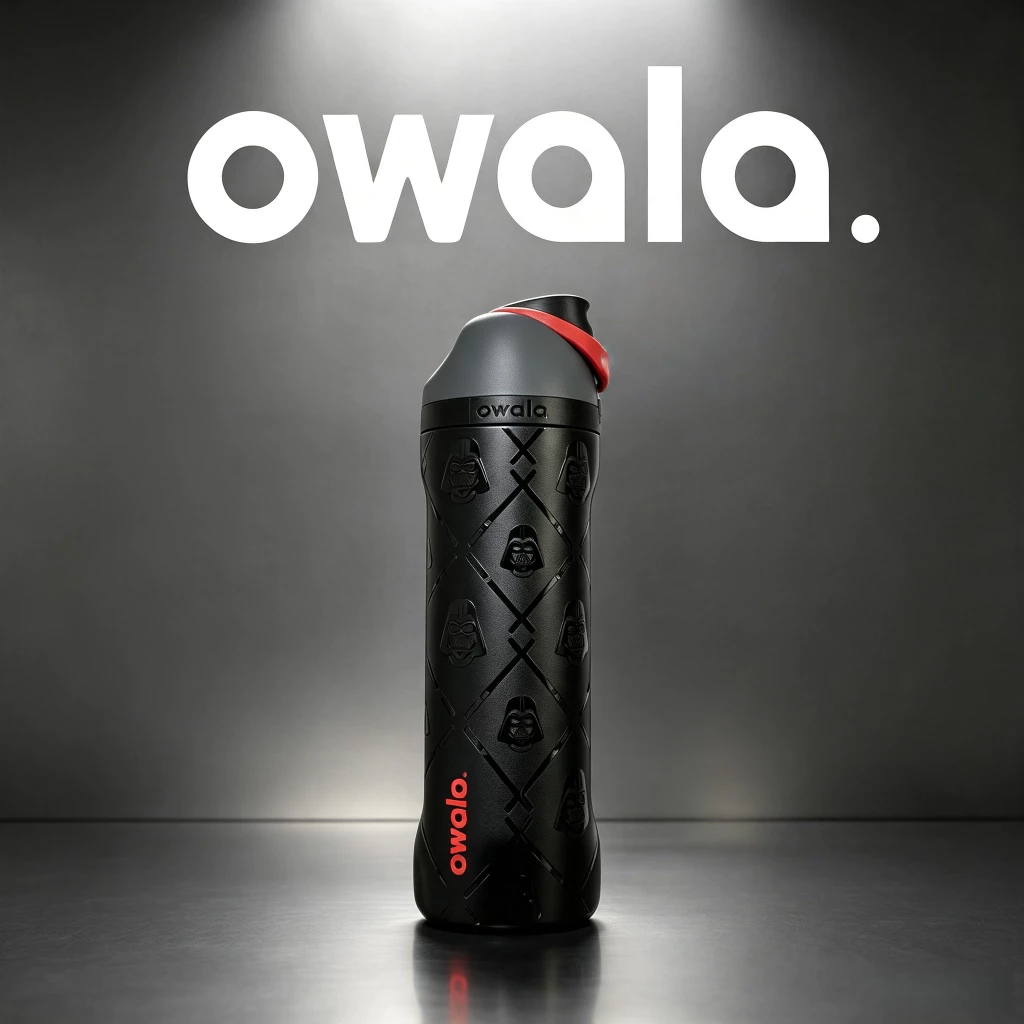 [ของแท้ 100%] Owala x Star Wars รุ่น Limited Edition Freesip ขนาด24oz แก้วน้ำสแตนเลส 304 กันรั่ว พร้อมหลอดดูด